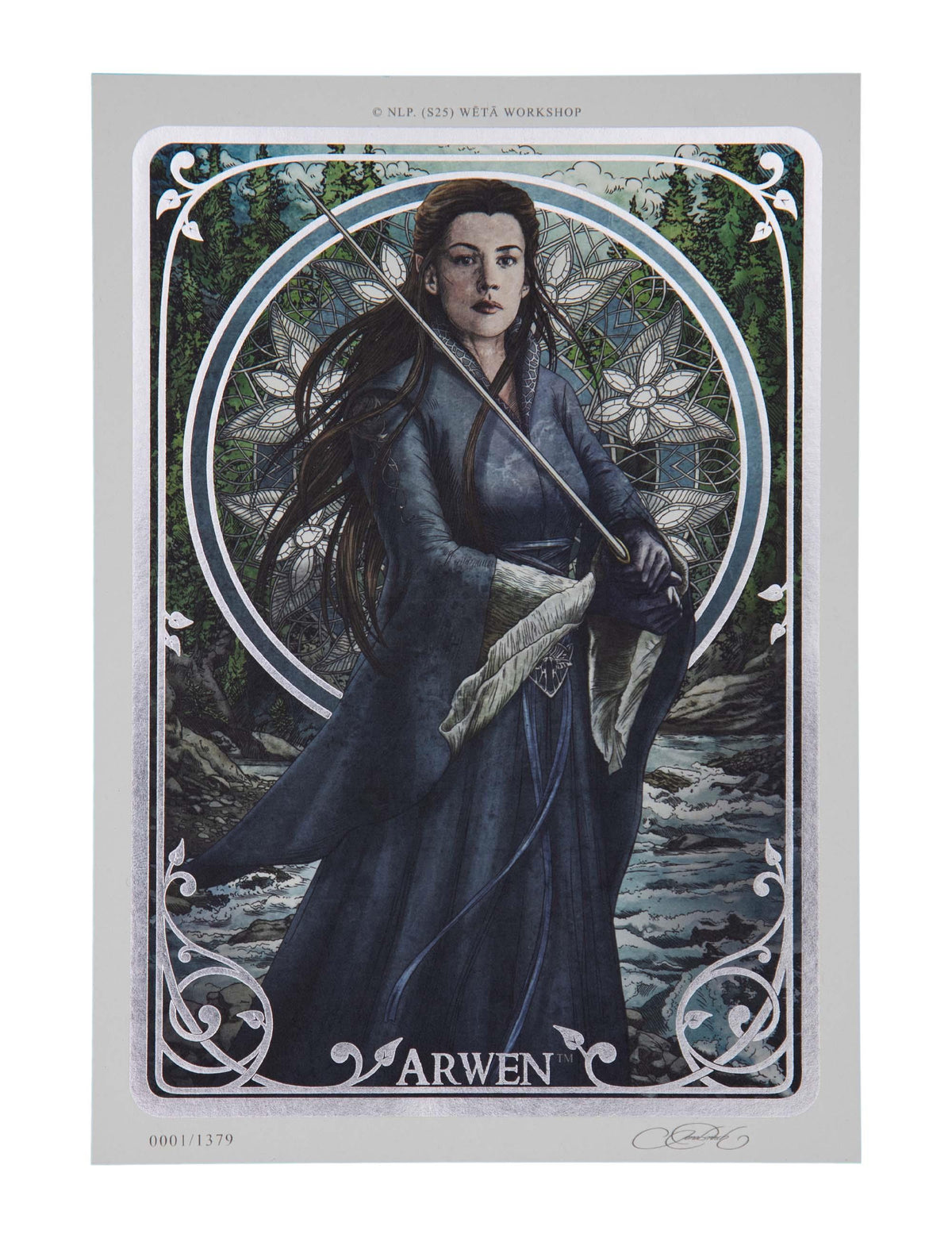 Weta Workshop The Lord of the Rings - Arwen Art Card (A5)