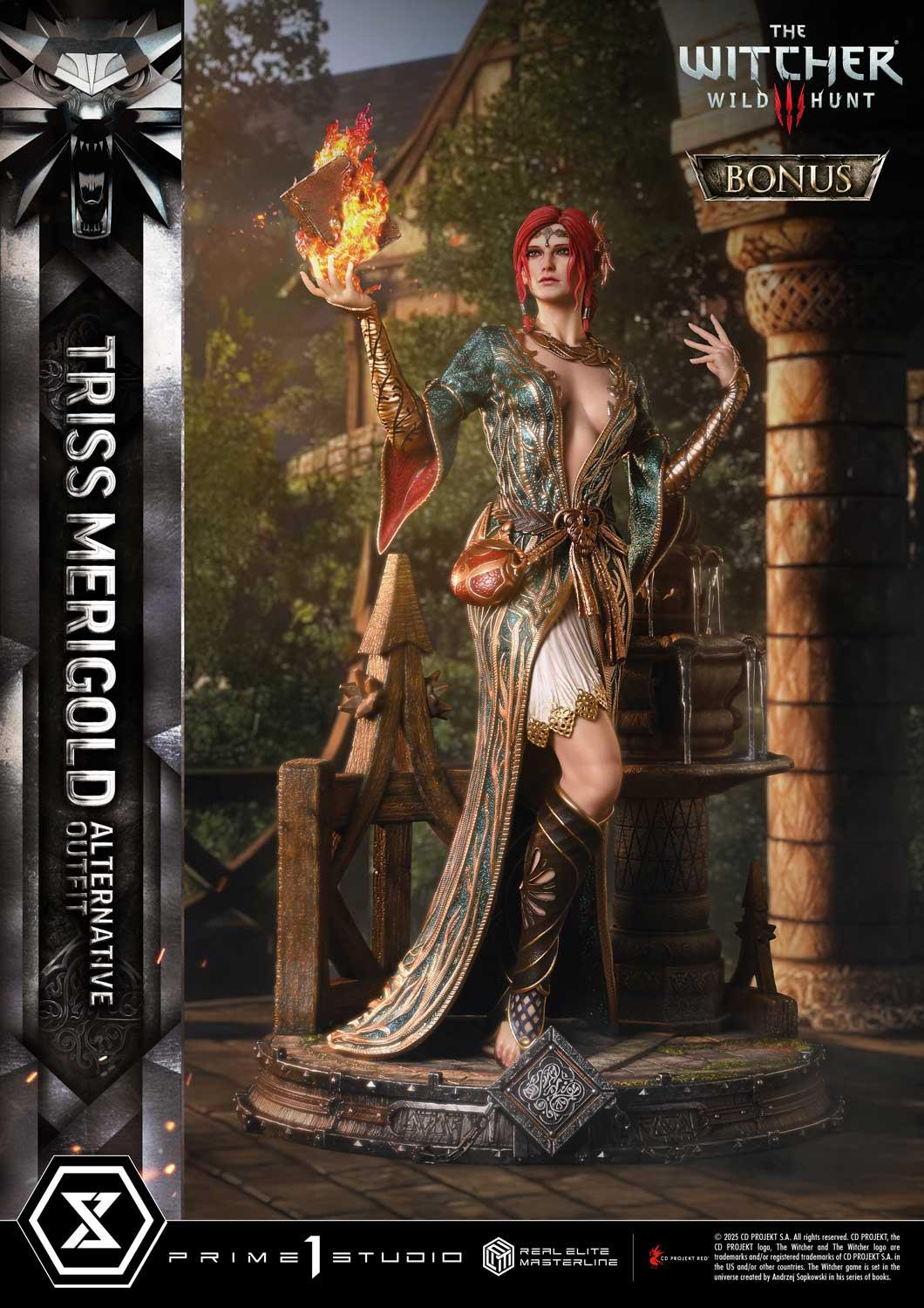 Prime 1 Studio Real Elite Masterline The Witcher 3: Wild Hunt Triss Merigold Alternative Outfit Bonus Version – view 2