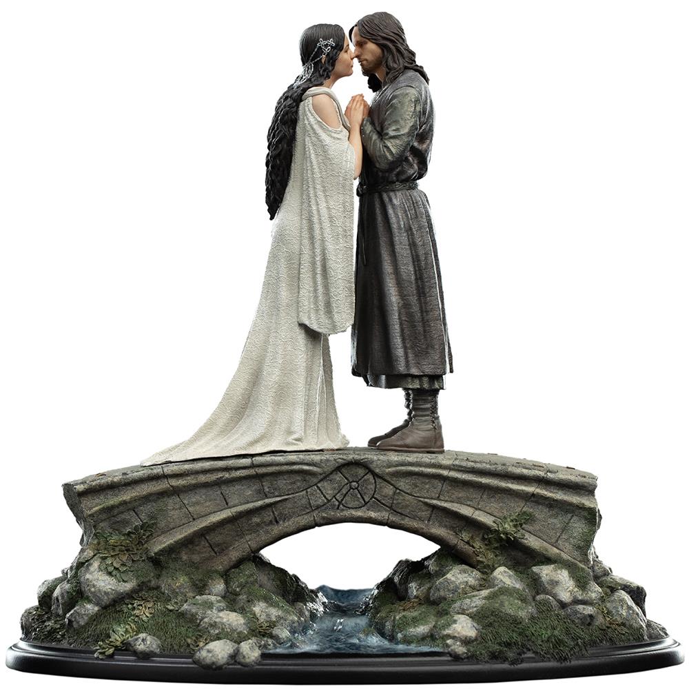 Weta Workshop The Lord of the Rings - Aragorn & Arwen Miniature Statue