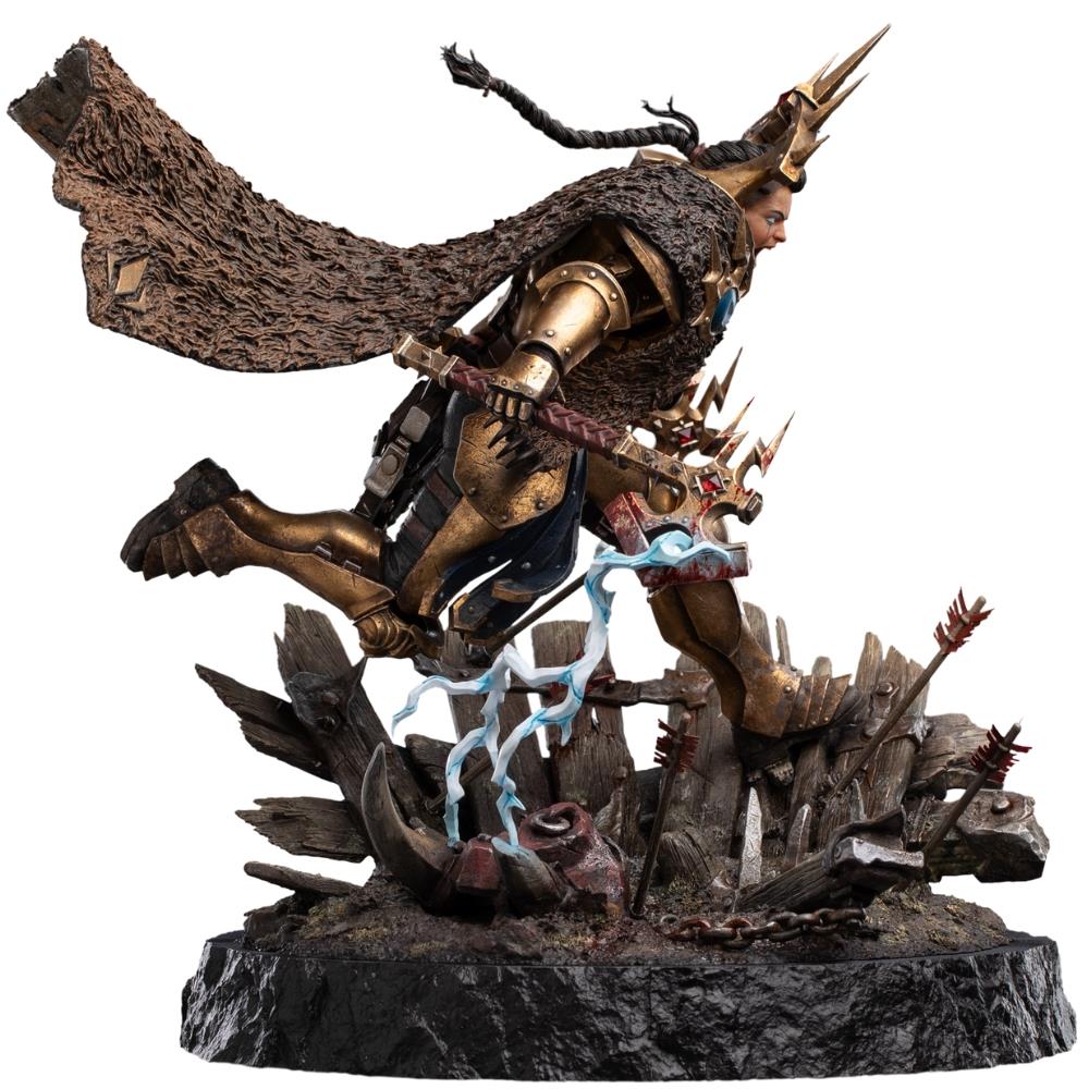 Weta Workshop Warhammer: Age Of Sigmar - Neave Blacktalon, The God-King's Assassin Statue - 1:6 Scale – view 4