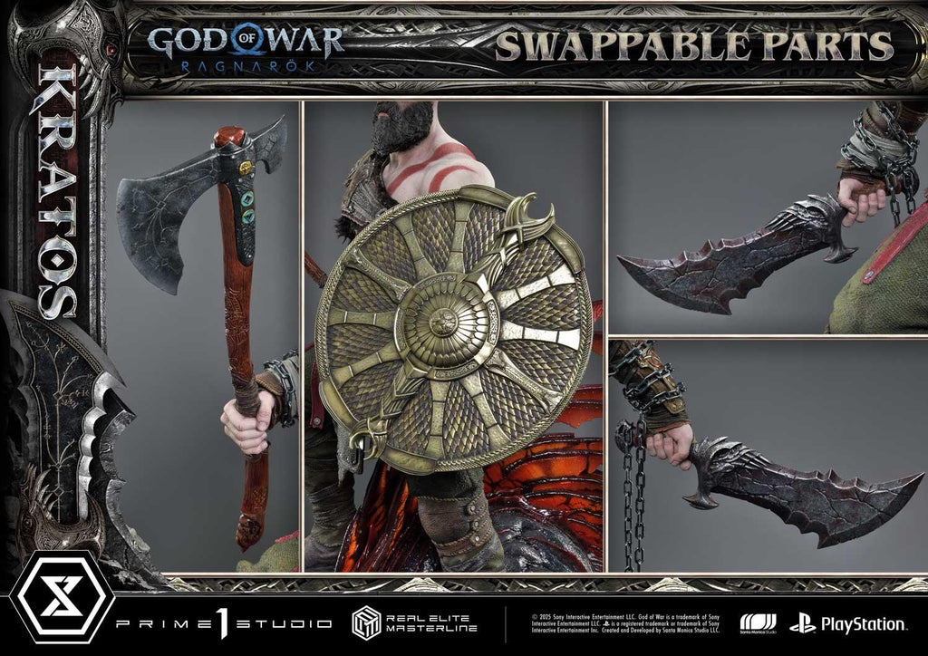 Prime 1 Studio Real Elite Masterline God of War: Ragnarok Kratos – view 7
