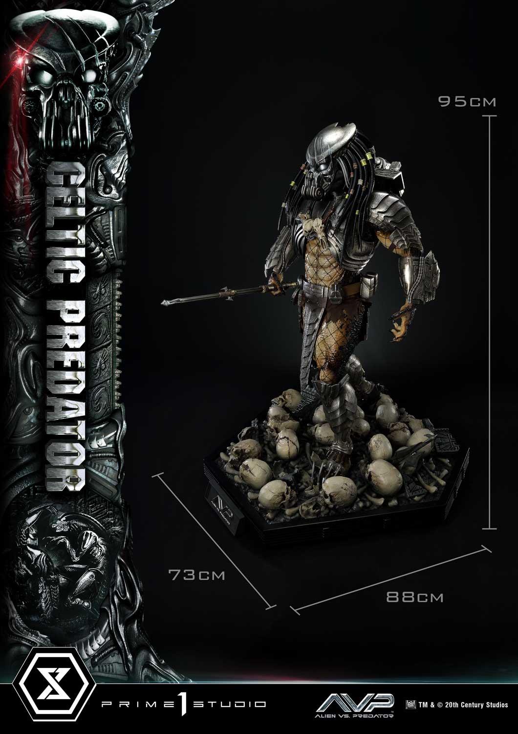 Prime 1 Studio Museum Masterline Alien vs. Predator (Film) Celtic Predator Bonus Version – view 4
