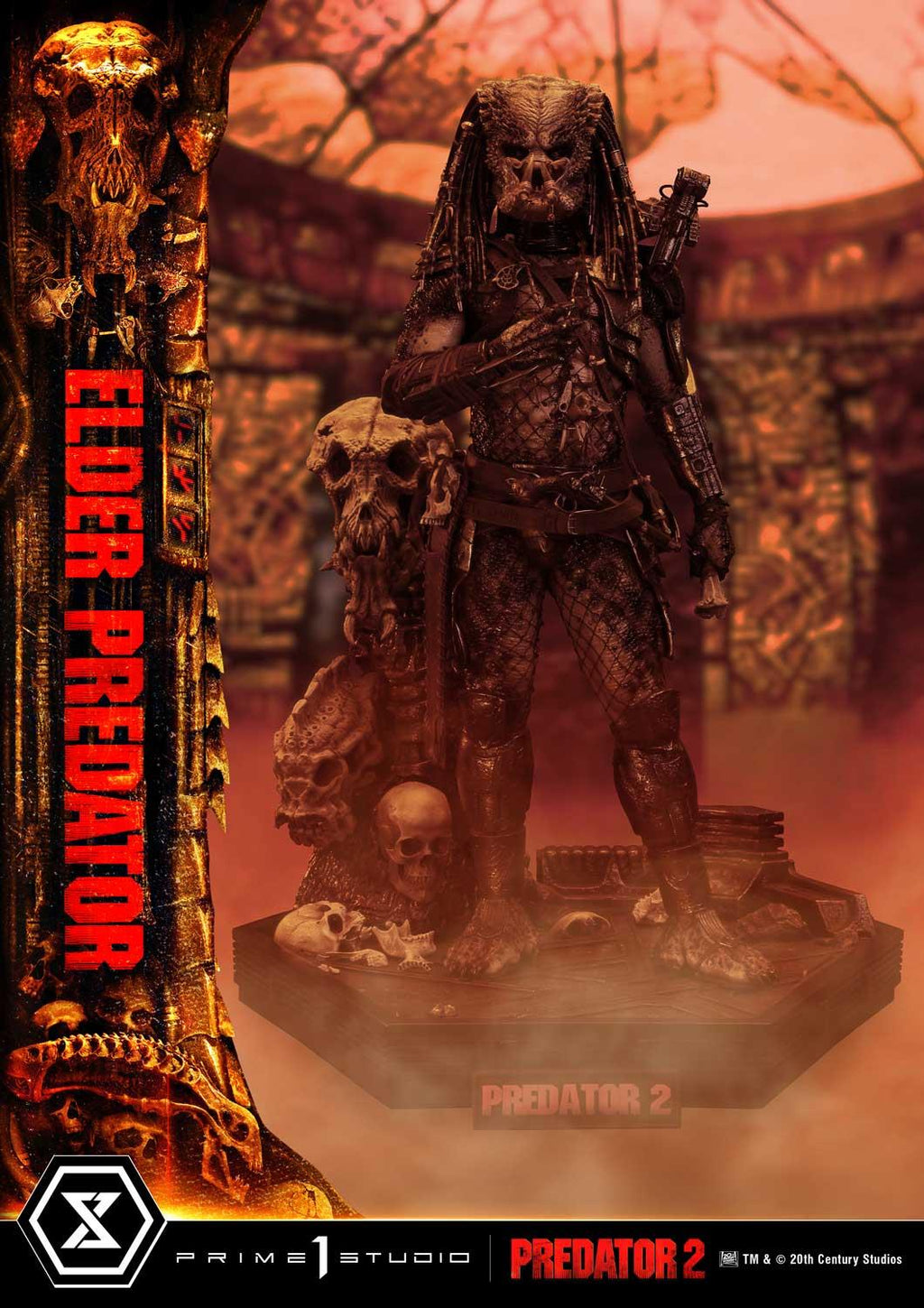 Prime 1 Studio Museum Masterline Predator 2 (Film) Elder Predator – view 2