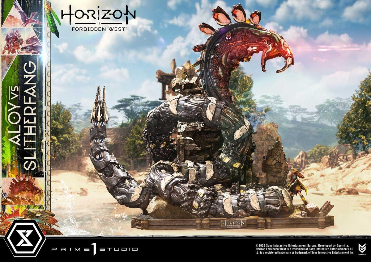 Prime 1 Studio Ultimate Diorama Masterline Horizon Forbidden West Aloy vs. The Slitherfang Bonus Version – view 6