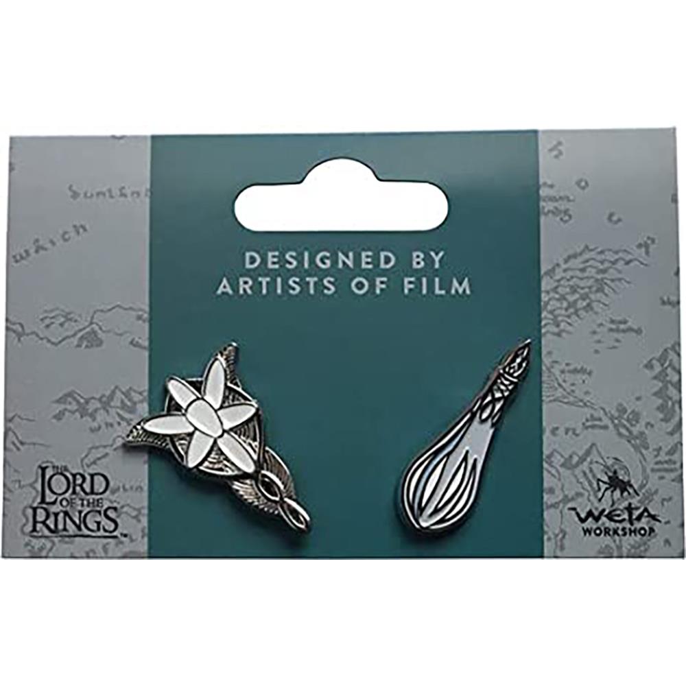 Weta Workshop The Lord of the Rings - Evenstar & Galadriel's Phial Pin – view 2