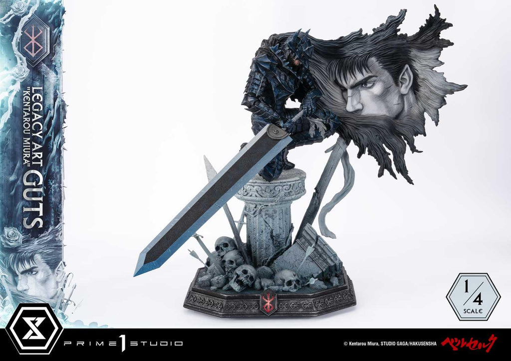 Prime 1 Studio Legacy Art Kentarou Miura Berserk Guts 1/4 Scale – view 6