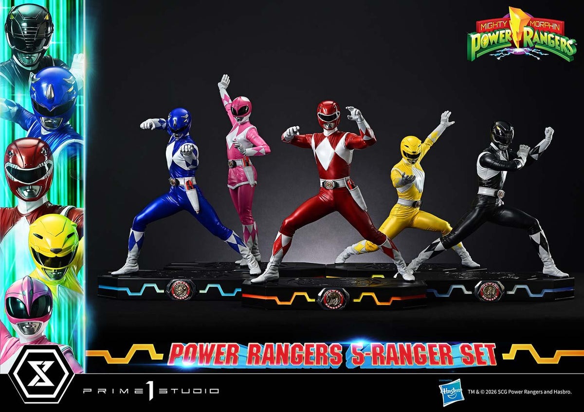 Prime 1 Studio Premium Masterline Mighty Morphin Power Rangers Power Rangers 5-Ranger Set – view 6