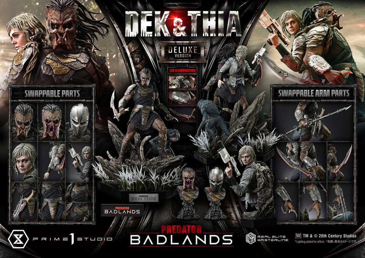 Prime 1 Studio Real Elite Masterline Predator: Badlands Dek & Thia Deluxe Version – view 2