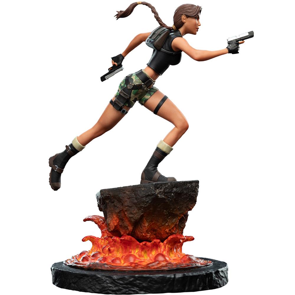 Weta Workshop Tomb Raider - Miniature Statue - Lara Croft: The Sanctuary of Flame – view 4