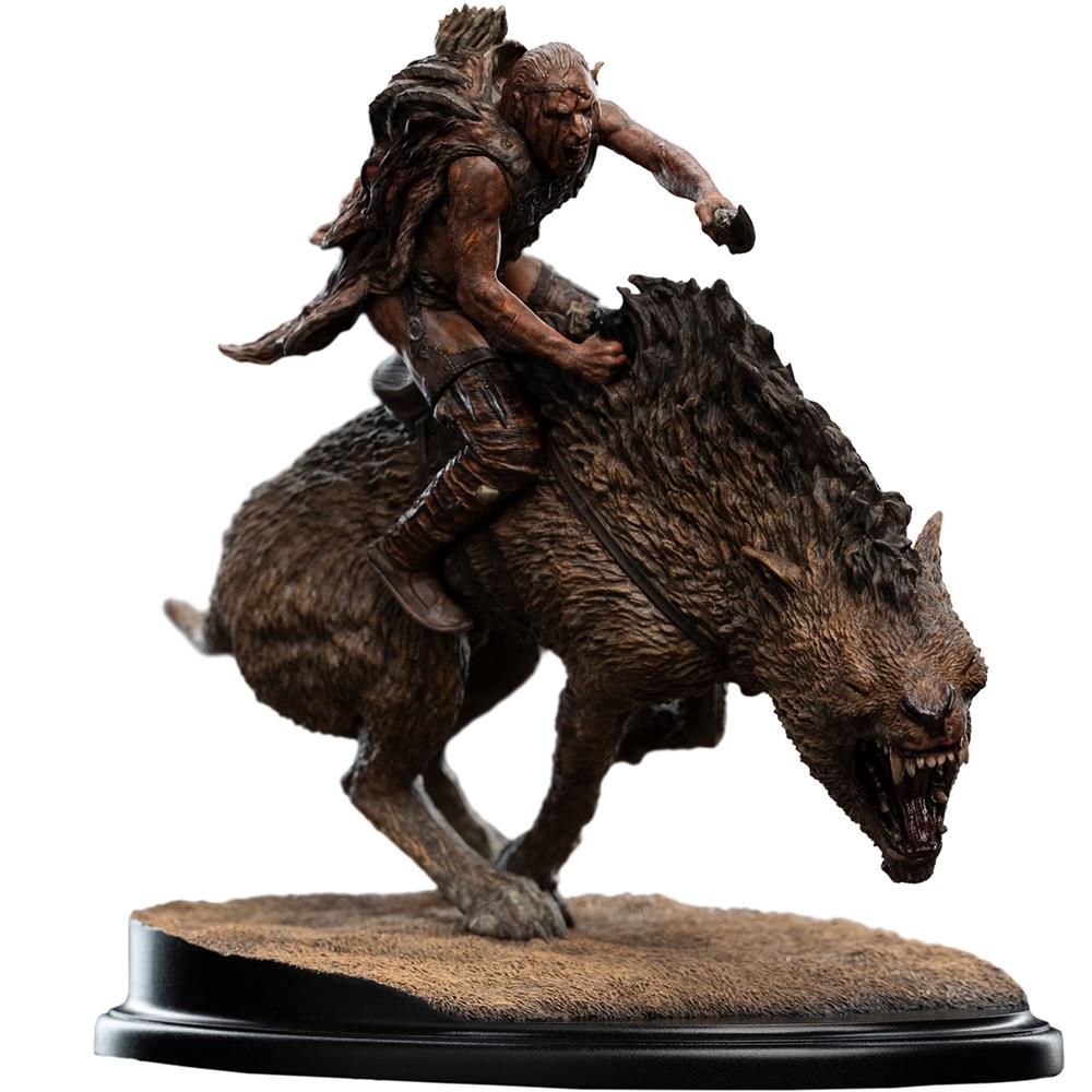 Weta Workshop The Lord Of The Rings - Sharku On Warg Miniature Statue
