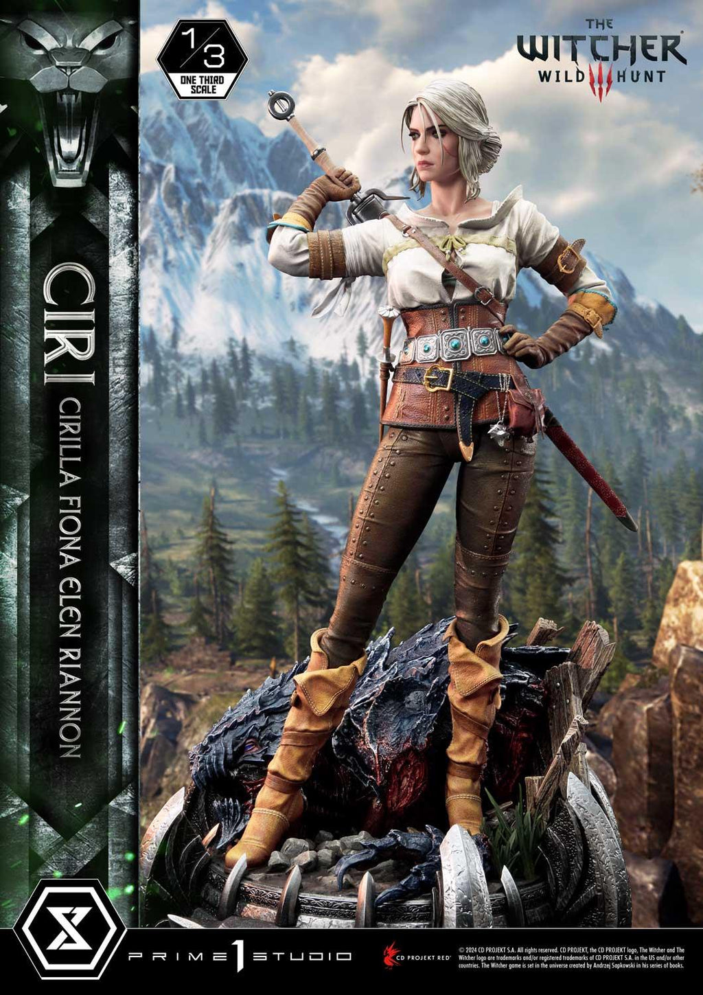 Prime 1 Studio Museum Masterline The Witcher 3: Wild Hunt Ciri Fiona Elen Riannon – view 6