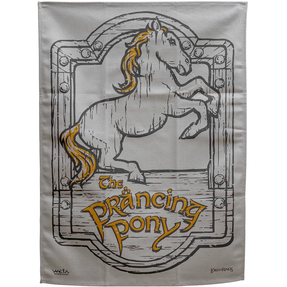 Weta Workshop The Lord Of The Rings - Tea Towel - Green Dragon & Prancing Pony 2Pk