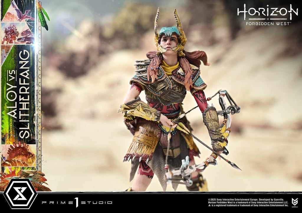 Prime 1 Studio Ultimate Diorama Masterline Horizon Forbidden West Aloy vs. The Slitherfang – view 10