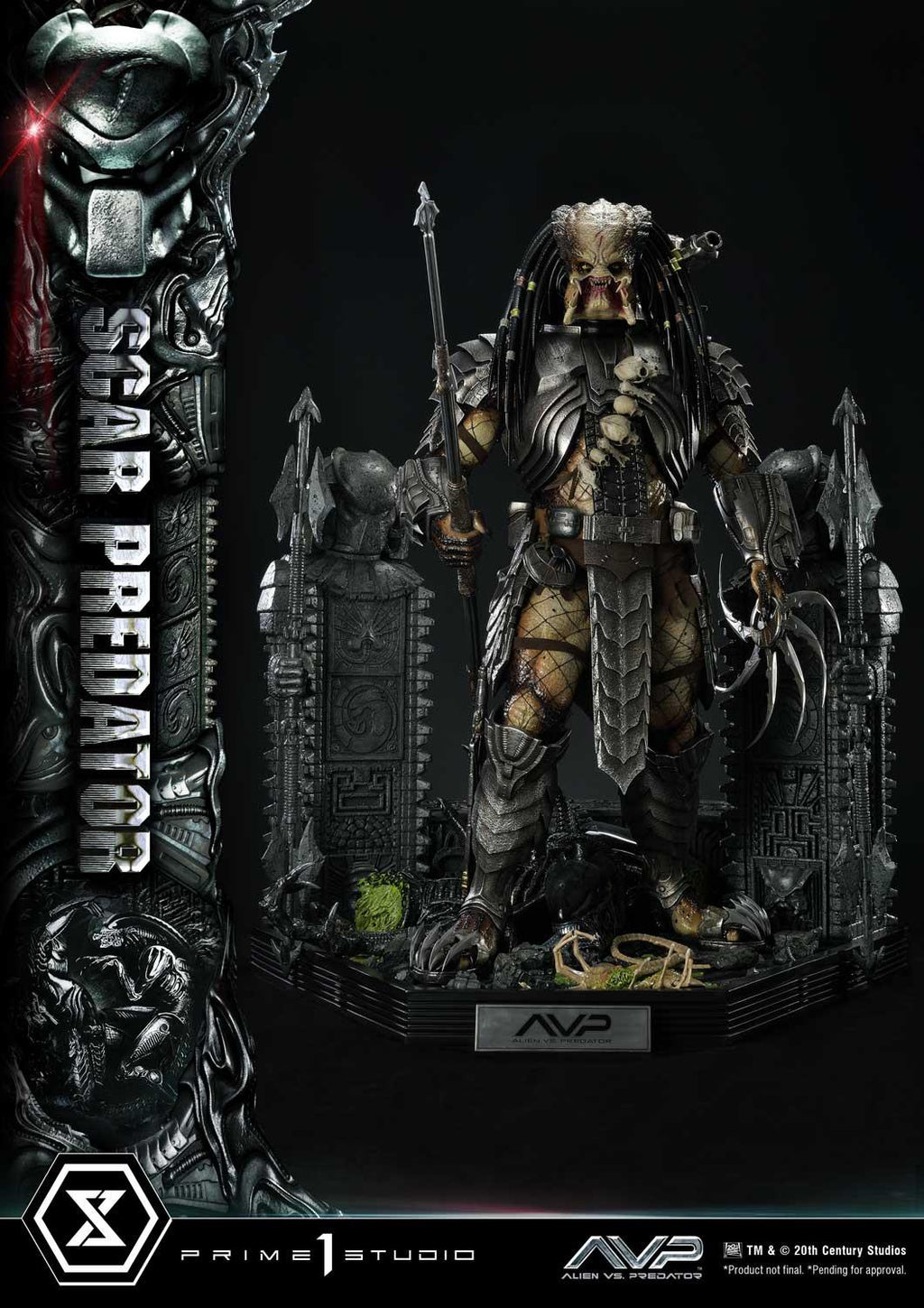Prime 1 Studio Museum Masterline Alien vs. Predator (Film) Scar Predator – view 4