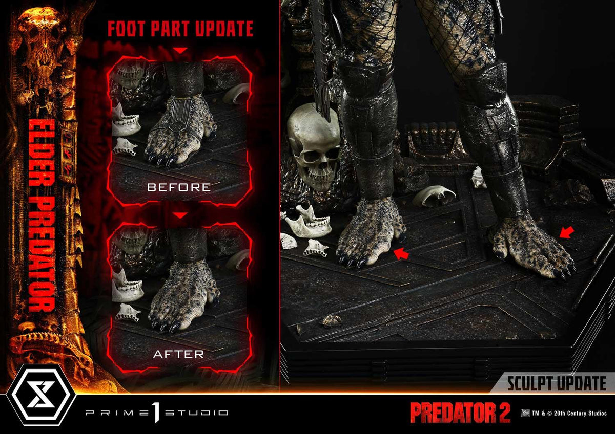 Prime 1 Studio Museum Masterline Predator 2 (Film) Elder Predator DX Bonus Version – view 8