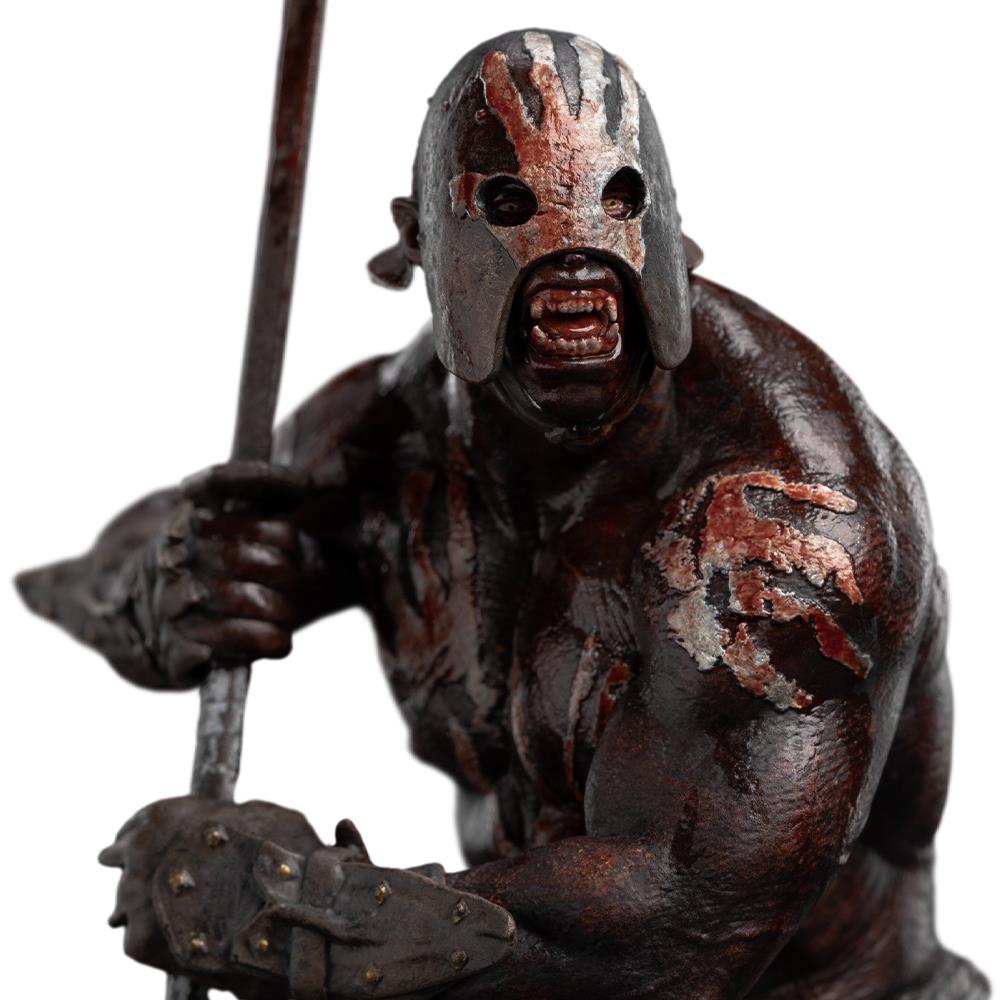 Weta Workshop The Lord of the Rings: Miniature Statue Uruk-hai Berserker – view 8