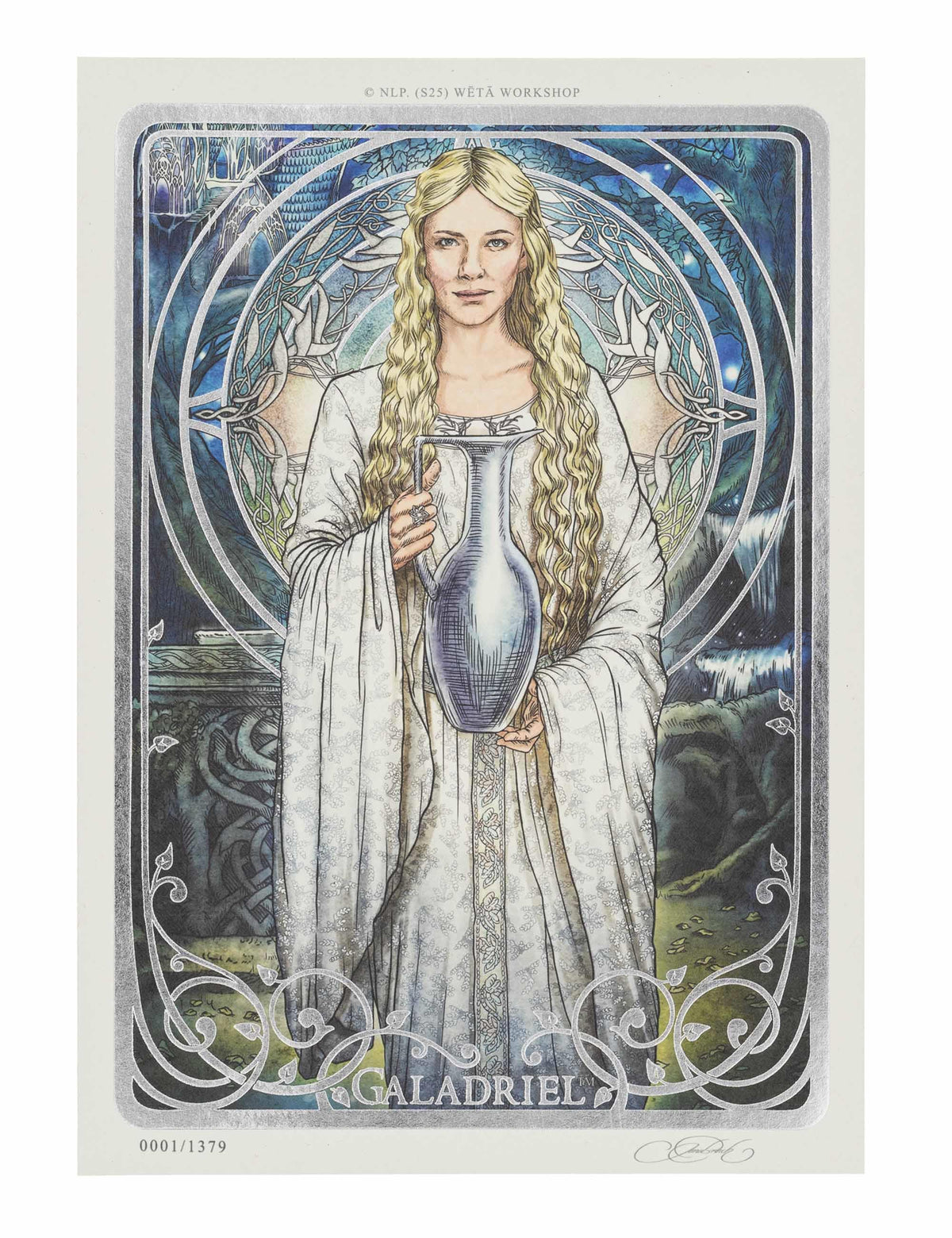 Weta Workshop The Lord of the Rings - Galadriel Art Card (A5)
