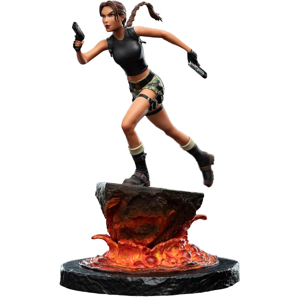 Weta Workshop Tomb Raider - Miniature Statue - Lara Croft: The Sanctuary of Flame