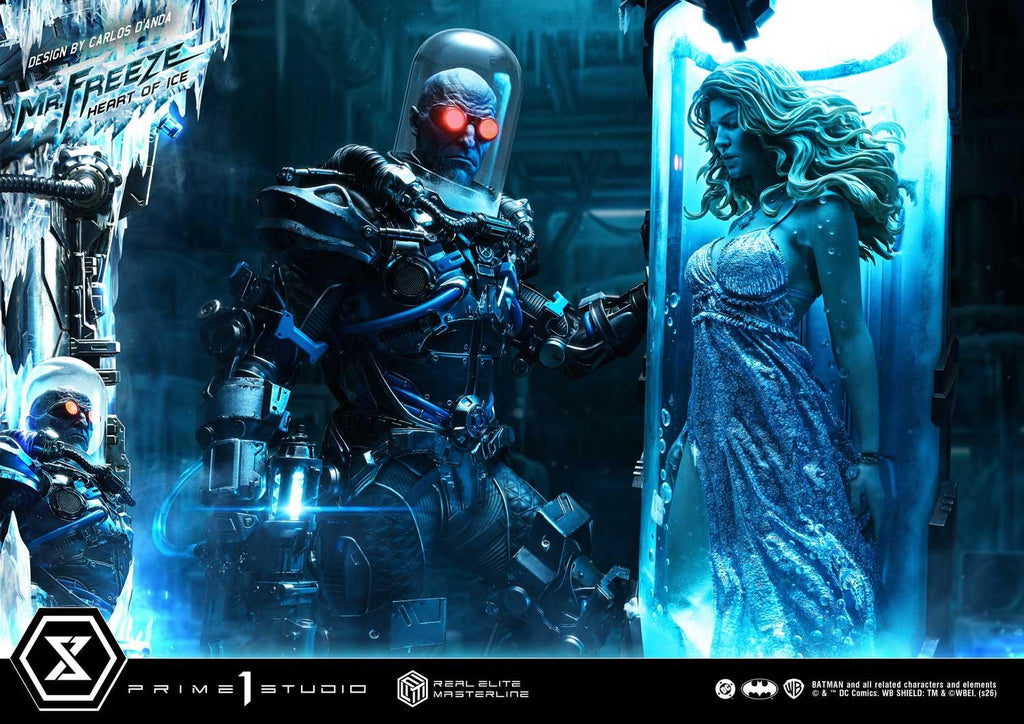Prime 1 Studio Real Elite Masterline Batman (Comics) Mr. Freeze Heart of Ice (Design by Carlos D'Anda) Deluxe Version – view 9