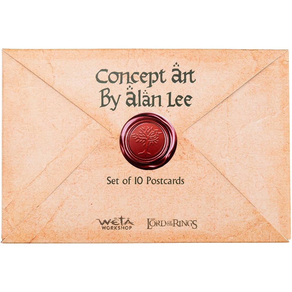 Weta Workshop - Postcard Set - Concept Art By Alan Lee: The Lord Of The Rings