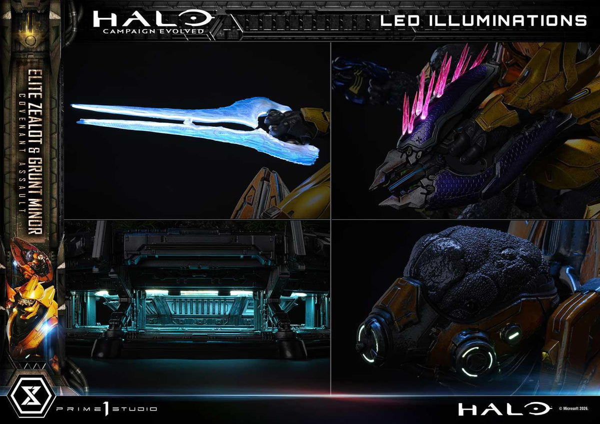 Prime 1 Studio Ultimate Premium Masterline Halo: Campaign Evolved Elite Zealot & Grunt Minor: Covenant – view 5