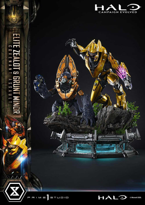Prime 1 Studio Ultimate Premium Masterline Halo: Campaign Evolved Elite Zealot & Grunt Minor: Covenant – view 7