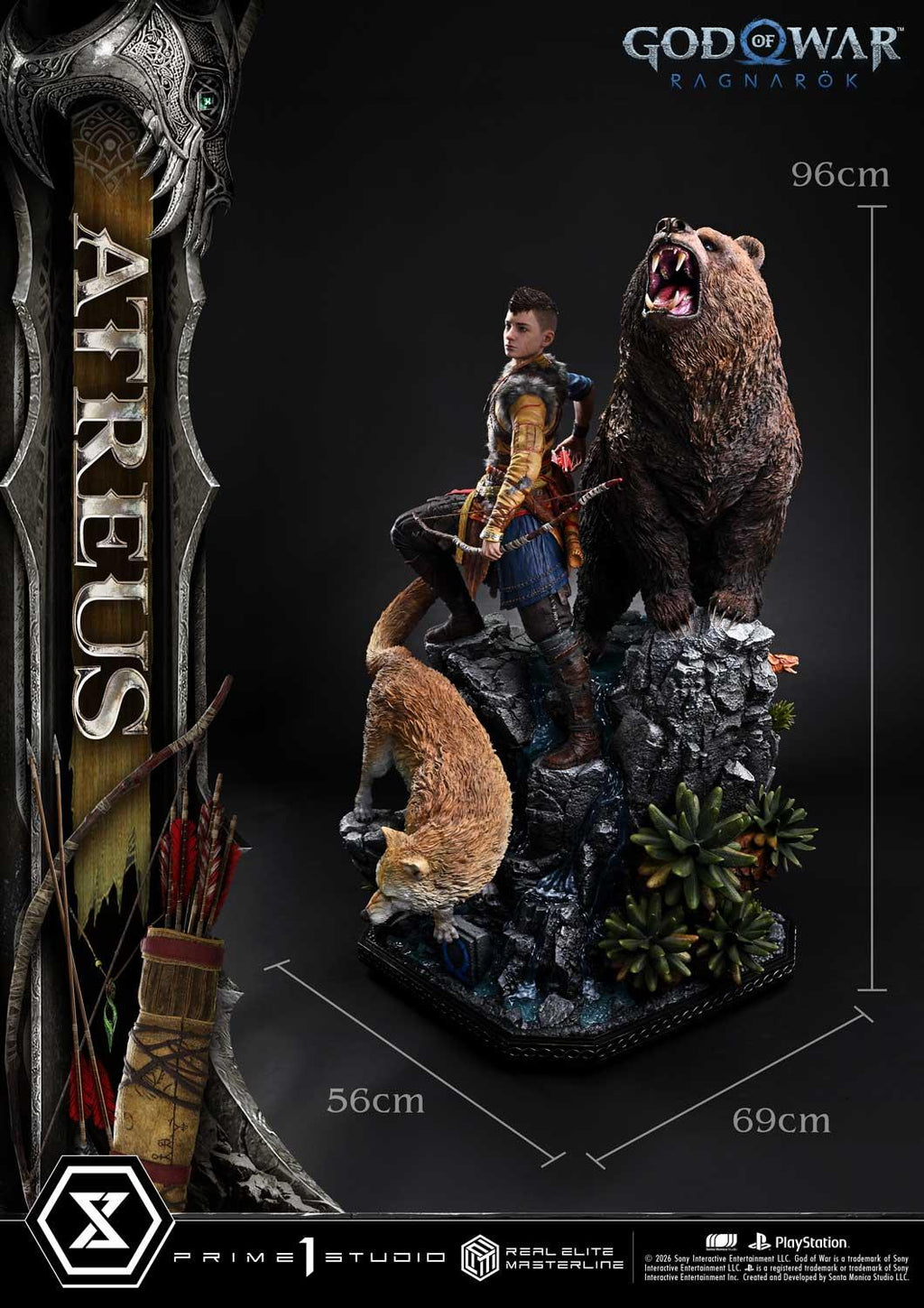 Prime 1 Studio Real Elite Masterline God of War: Ragnarok Atreus DX Bonus Version – view 10