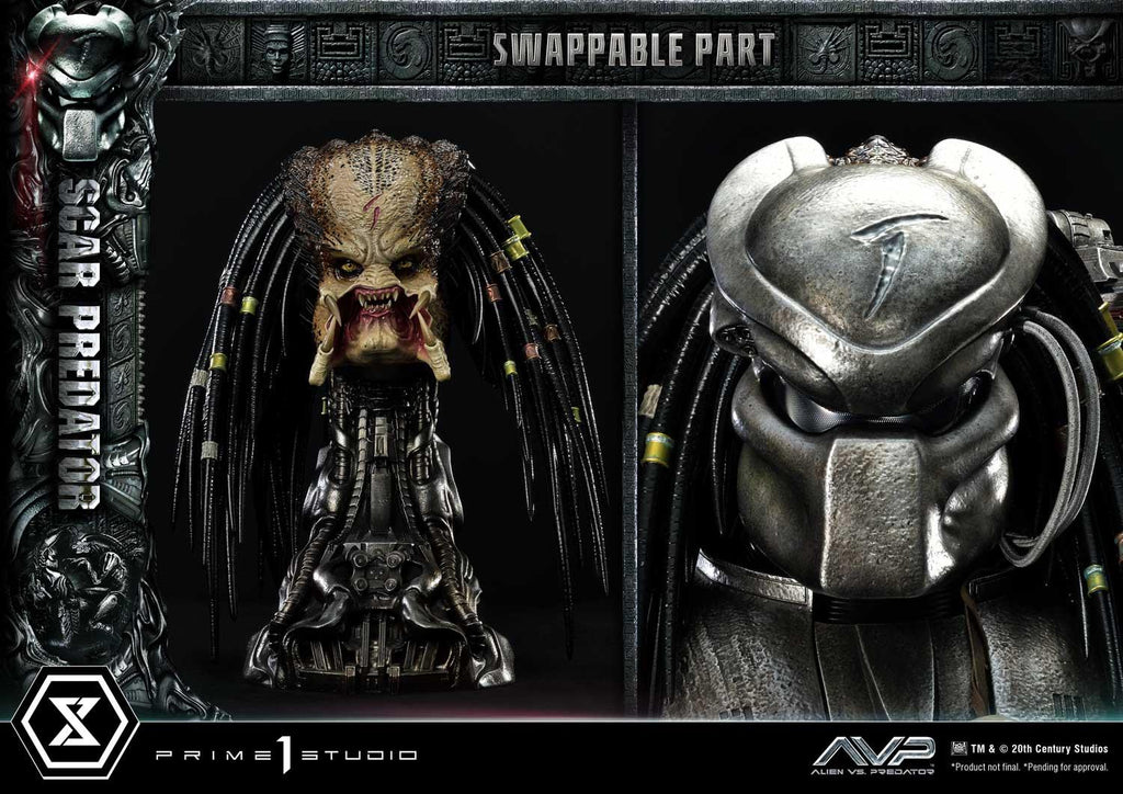 Prime 1 Studio Museum Masterline Alien vs. Predator (Film) Scar Predator – view 2