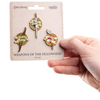 Weta Workshop The Lord of the Rings Trilogy Pin Set - Weapons of the Fellowship – view 3
