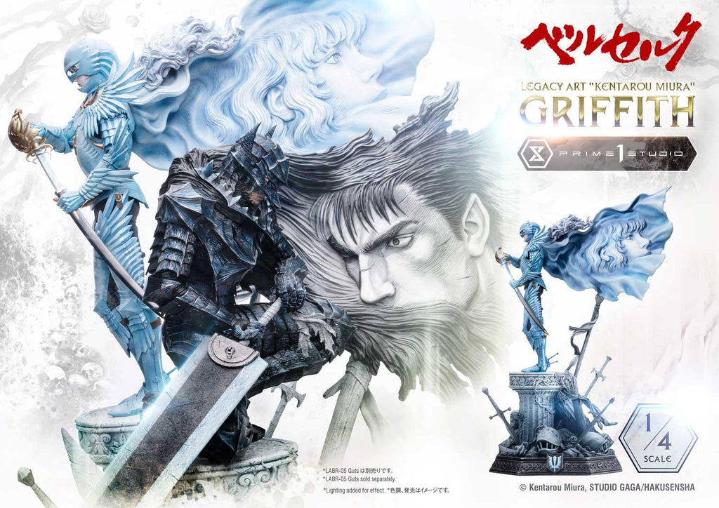 Prime 1 Studio Legacy Art Kentarou Miura Berserk Griffith 1/4 Scale