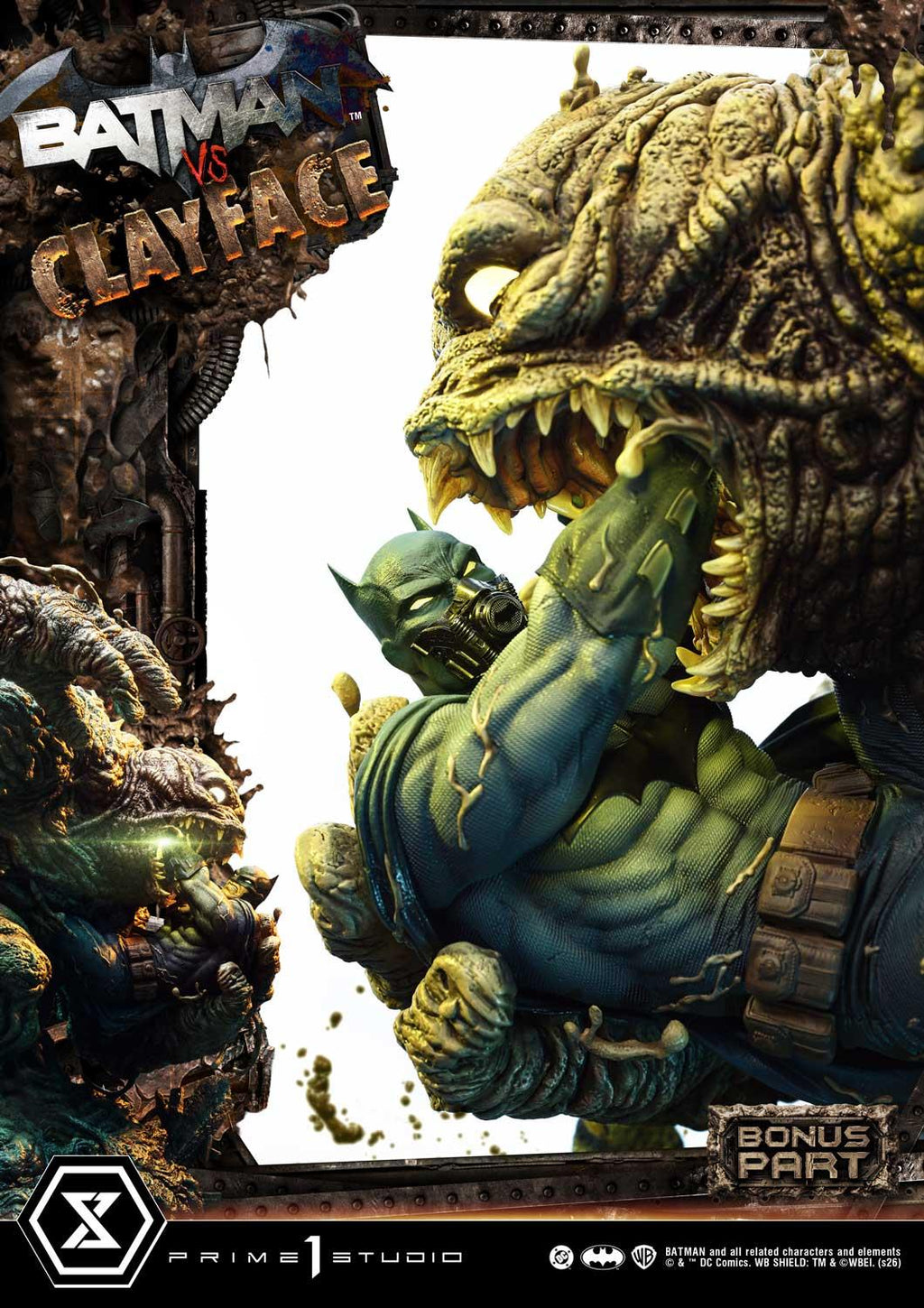 Prime 1 Studio Ultimate Premium Masterline Batman (Comics) BATMAN VS CLAYFACE DX Bonus Version – view 7