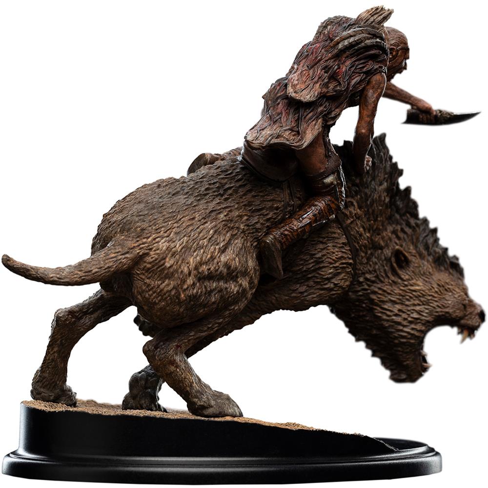 Weta Workshop The Lord Of The Rings - Sharku On Warg Miniature Statue – view 6
