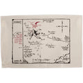 Weta Workshop The Hobbit Trilogy - Tea Towel - Thorins Map