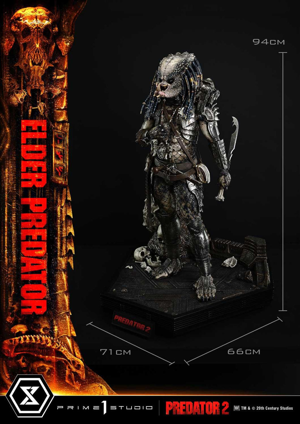Prime 1 Studio Museum Masterline Predator 2 (Film) Elder Predator – view 5