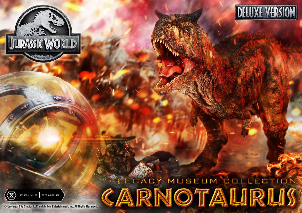 Prime 1 Studio Legacy Museum Collection Jurassic World: Fallen Kingdom (Film) Carnotaurus 1/15 scale Deluxe