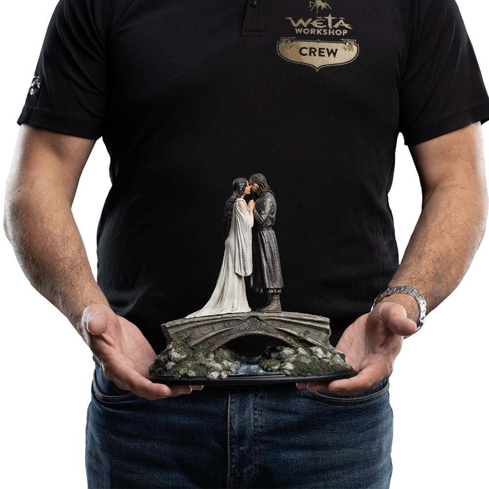 Weta Workshop The Lord of the Rings - Aragorn & Arwen Miniature Statue – view 10