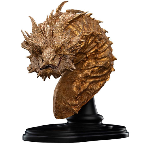 Weta Workshop The Hobbit Trilogy - Smaug the Golden Statue - Bust Limited Edition – view 2