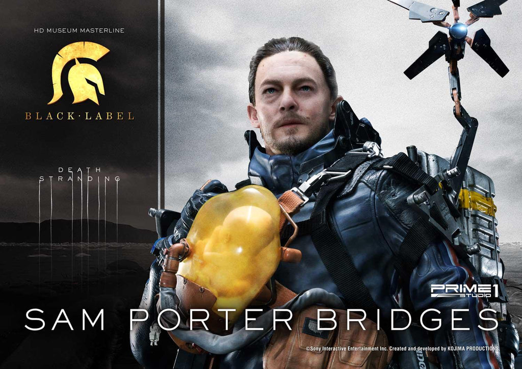 Prime 1 Studio High Definition Museum Masterline Black Label DEATH STRANDING Sam Porter Bridges Black Label