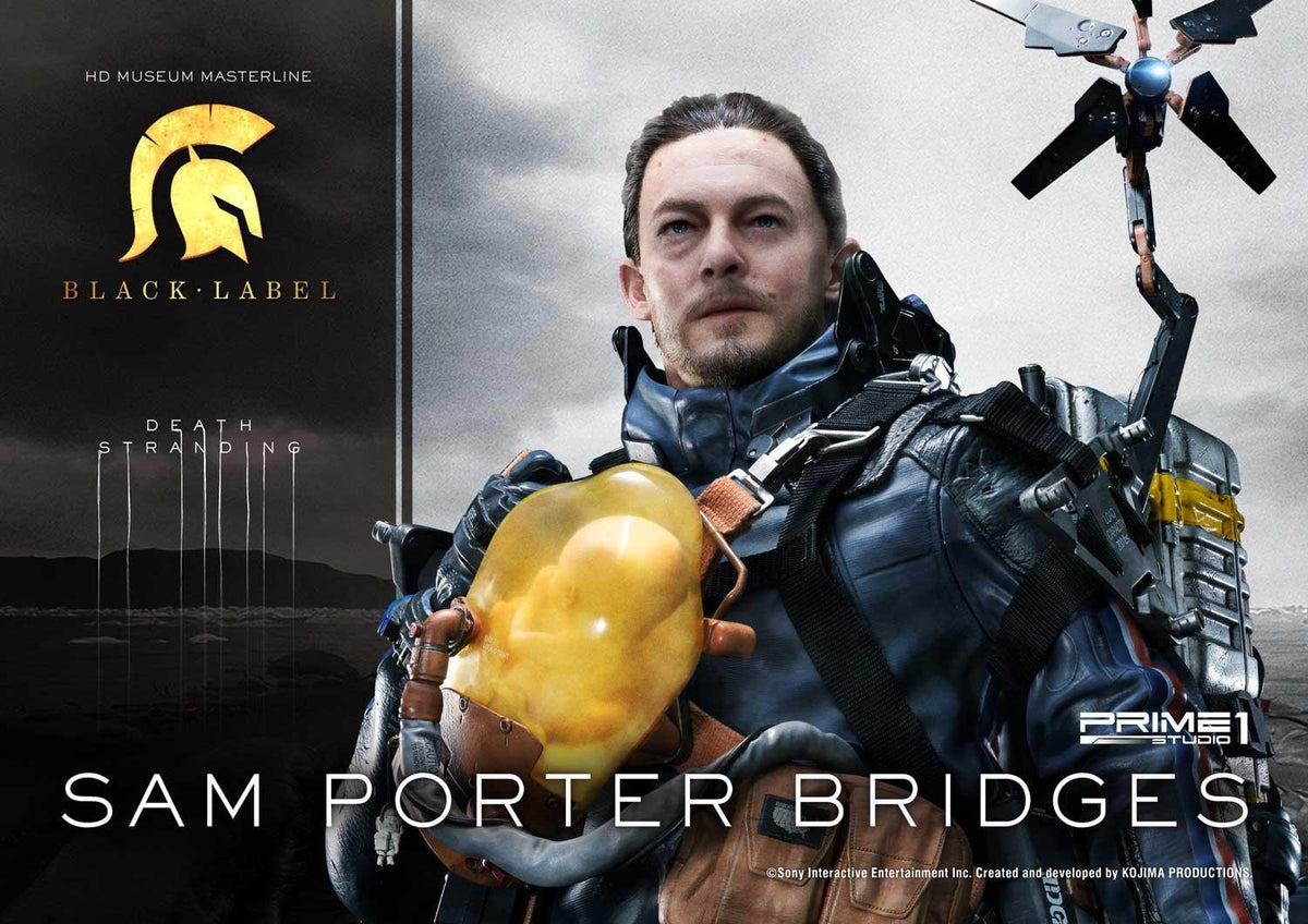 Prime 1 Studio High Definition Museum Masterline Black Label DEATH STRANDING Sam Porter Bridges Black Label