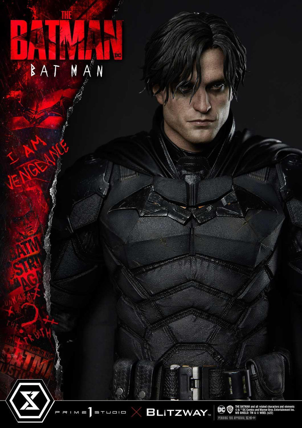 Prime 1 Studio Museum Masterline The Batman (Film) Batman Bonus Version – view 9