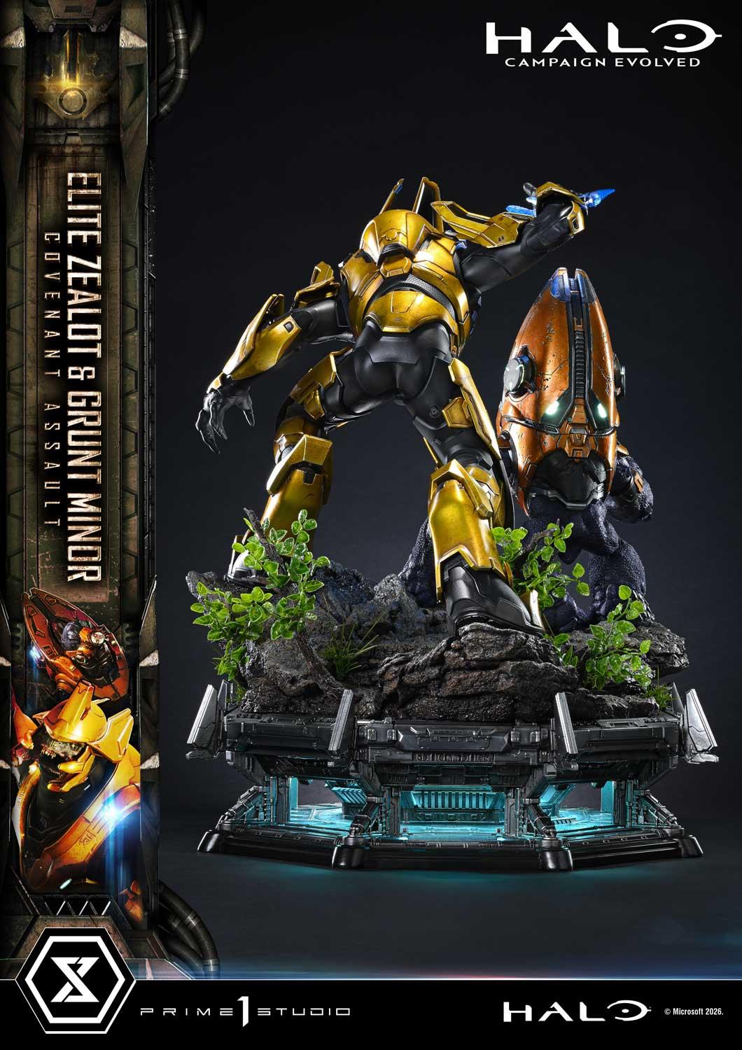 Prime 1 Studio Ultimate Premium Masterline Halo: Campaign Evolved Elite Zealot & Grunt Minor: Covenant – view 8