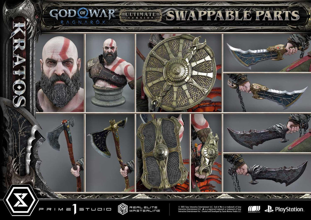 Prime 1 Studio Real Elite Masterline God of War: Ragnarok Kratos Ultimate Version – view 9