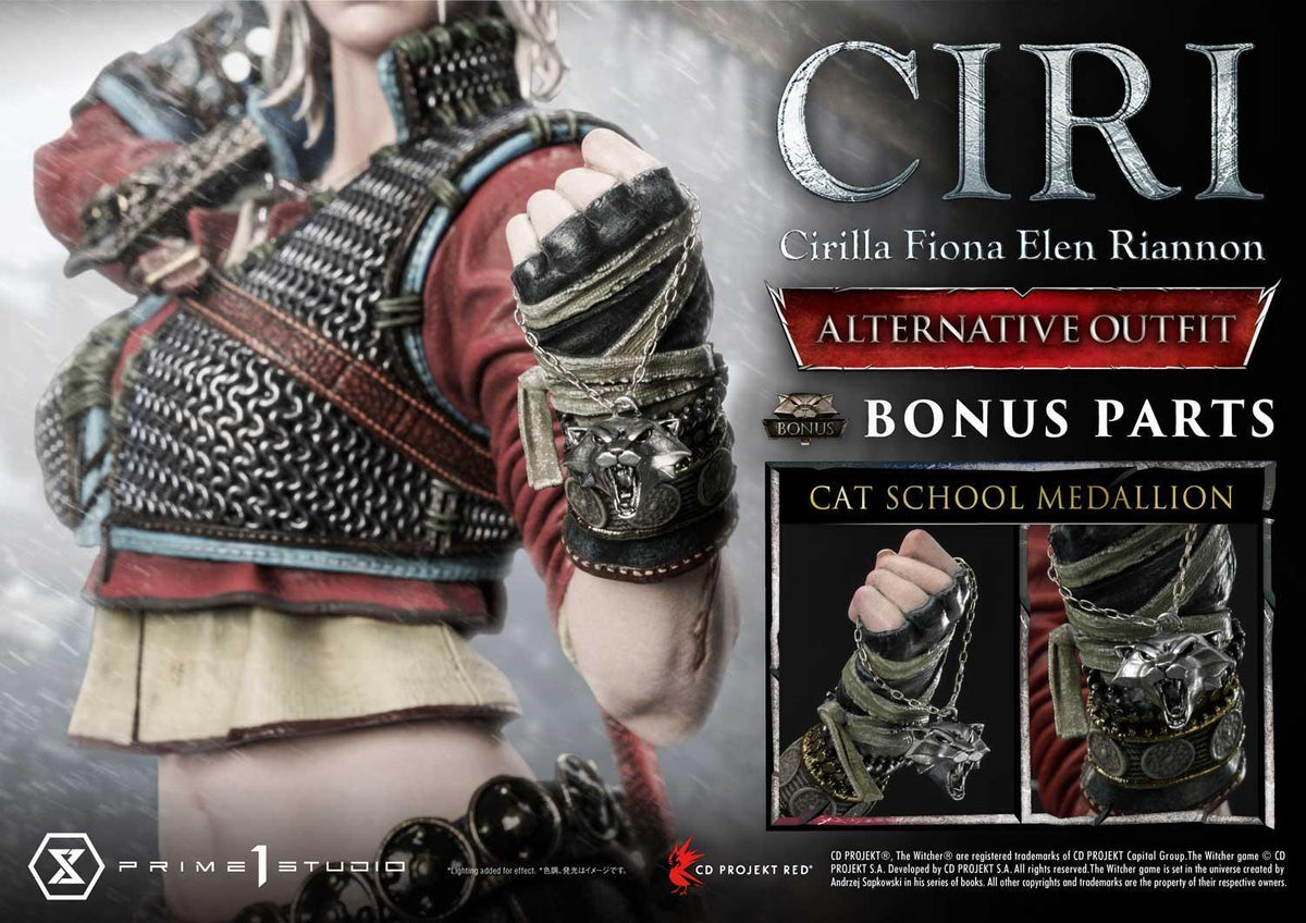 Prime 1 Studio Premium Masterline The Witcher 3: Wild Hunt Ciri Fiona Elen Riannon Alternative Outfit DX Bonus Version – view 4