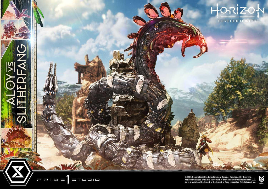 Prime 1 Studio Ultimate Diorama Masterline Horizon Forbidden West Aloy vs. The Slitherfang – view 9