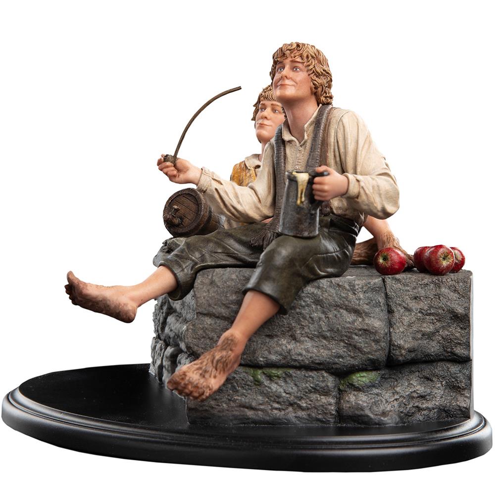 Weta Workshop The Lord of the Rings: Miniature Statue - Merry and Pippin – view 6