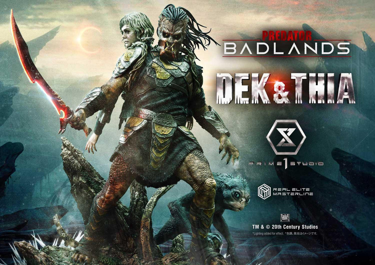 Prime 1 Studio Real Elite Masterline Predator: Badlands Dek & Thia