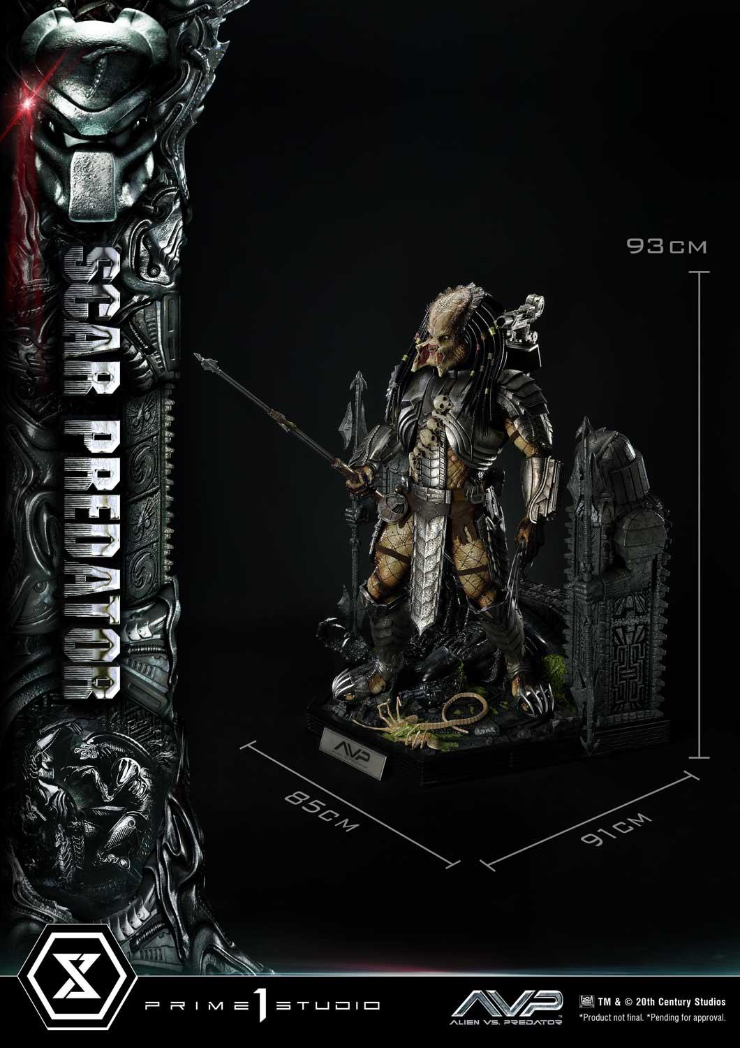 Prime 1 Studio Museum Masterline Alien vs. Predator (Film) Scar Predator – view 5