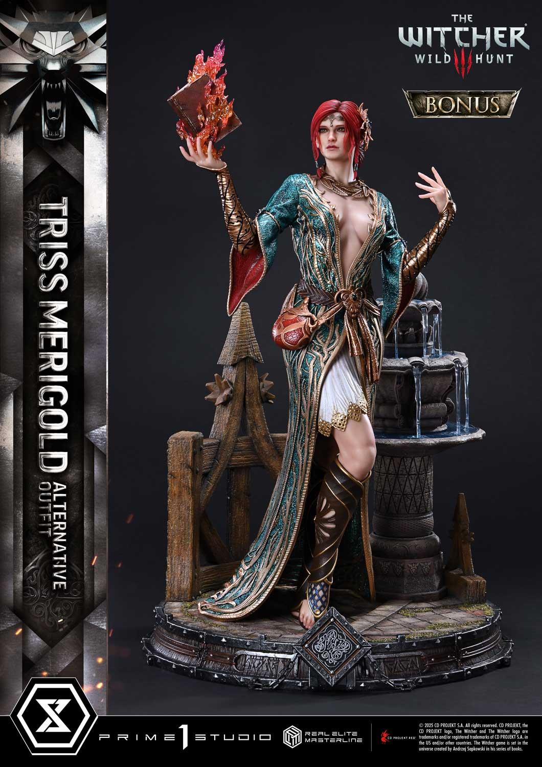 Prime 1 Studio Real Elite Masterline The Witcher 3: Wild Hunt Triss Merigold Alternative Outfit Bonus Version – view 4
