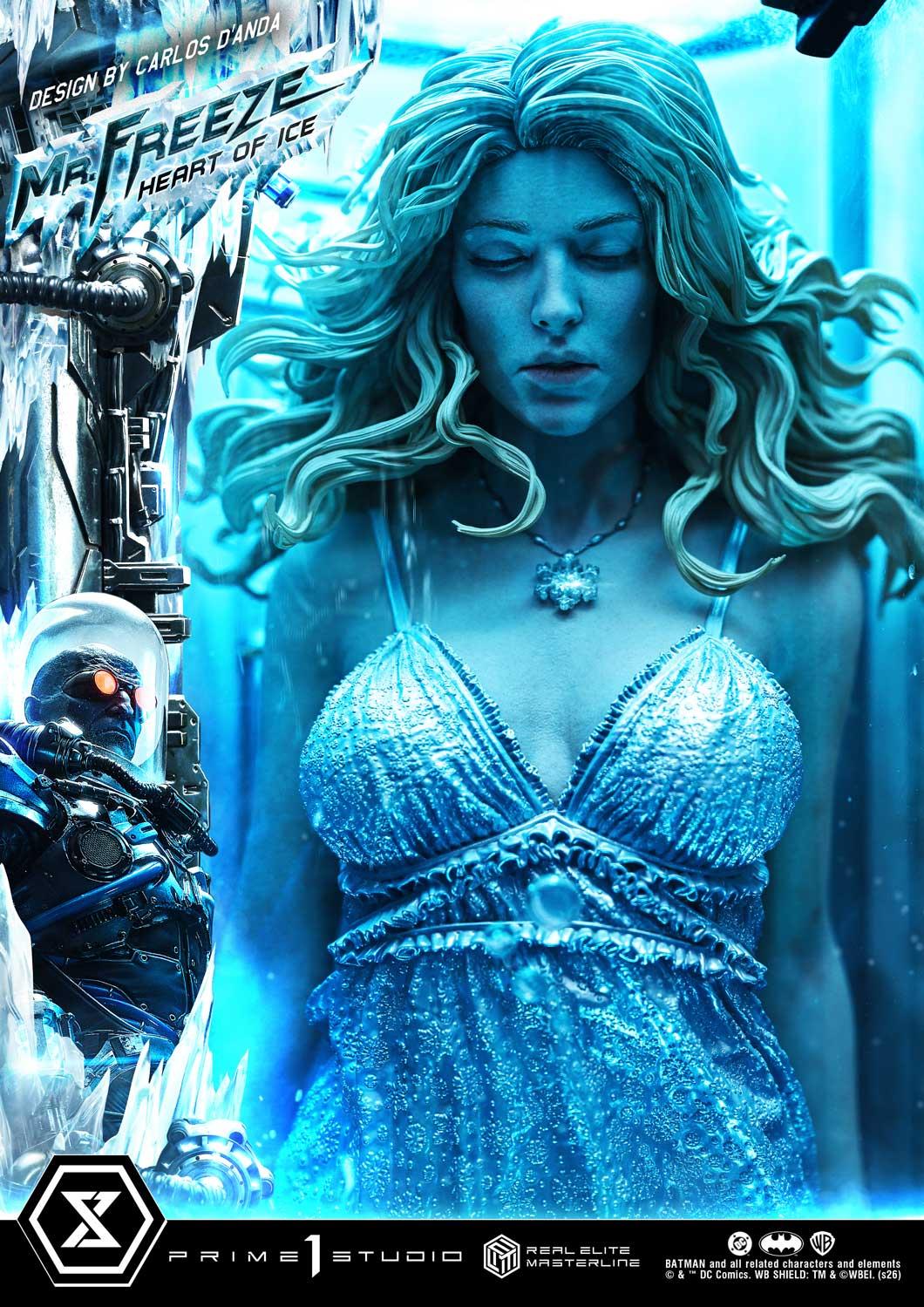 Prime 1 Studio Real Elite Masterline Batman (Comics) Mr. Freeze Heart of Ice (Design by Carlos D'Anda) – view 8