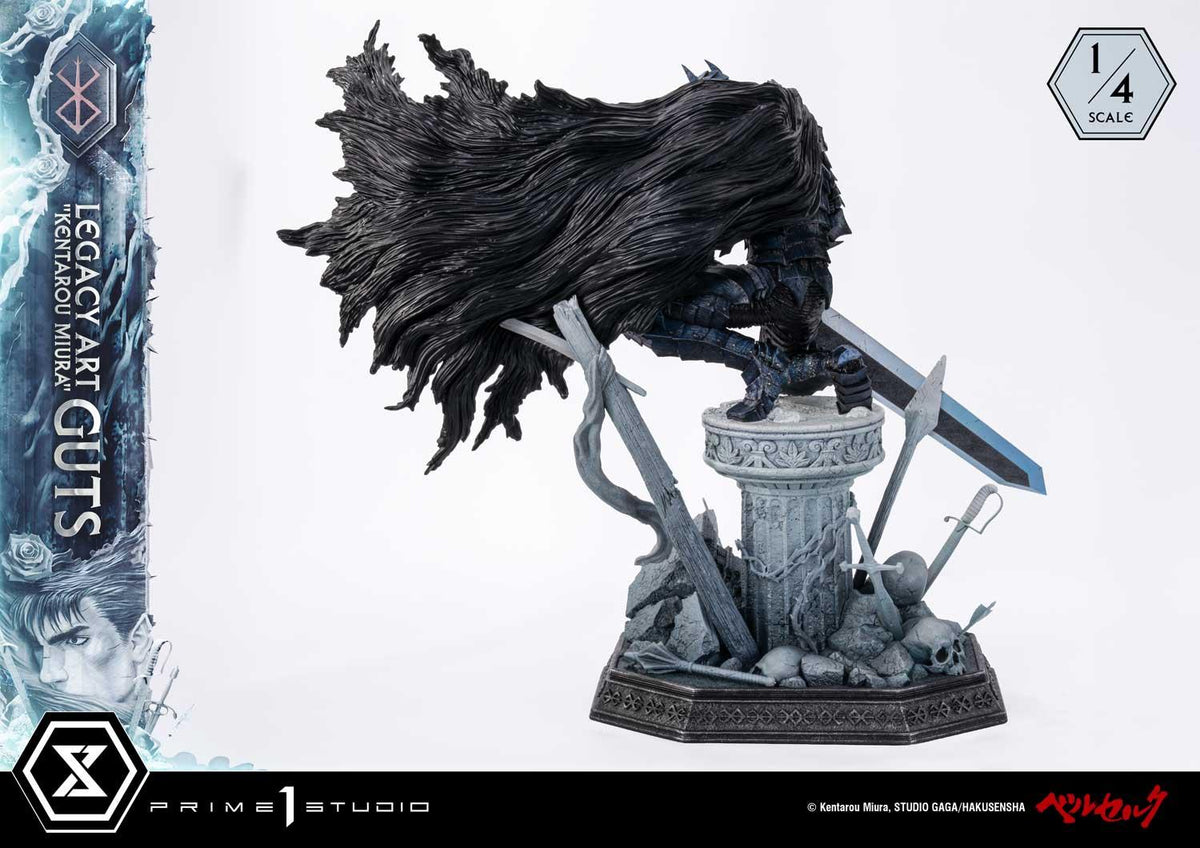Prime 1 Studio Legacy Art Kentarou Miura Berserk Guts 1/4 Scale – view 8